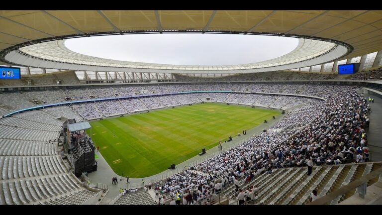 A packed programme at Cape Town Stadium