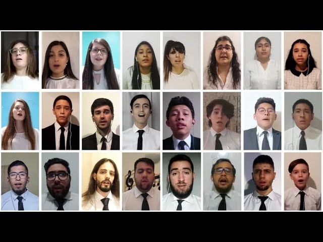 Los creyentes se encuentran ante el altar