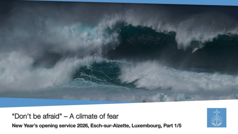 “Don’t be afraid” – A climate of fear