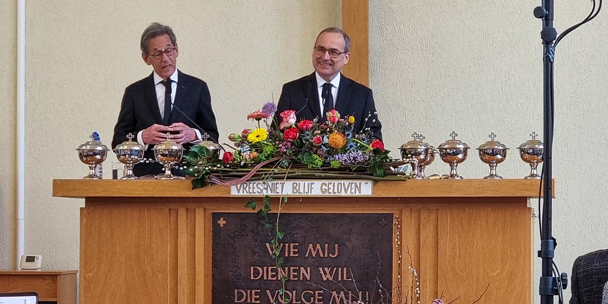 Stammapostel Schneider    in den Niederlanden:    Das neue Leben aus Gott