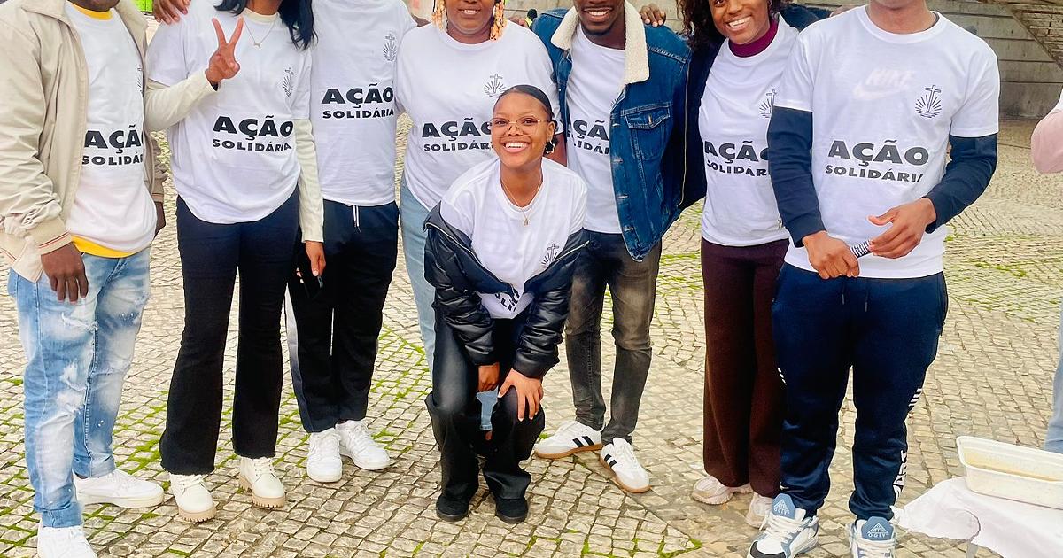 Ação solidária de jovens novos-apostólicos da comunidade de Benfica