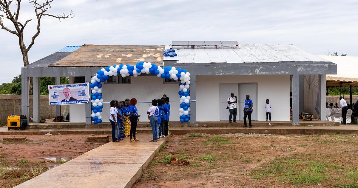 Inauguração solene de um centro da juventude na Guiné-Bissau