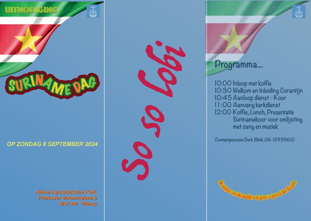 Surinamedag in Tilburg – Stichting Corantijn