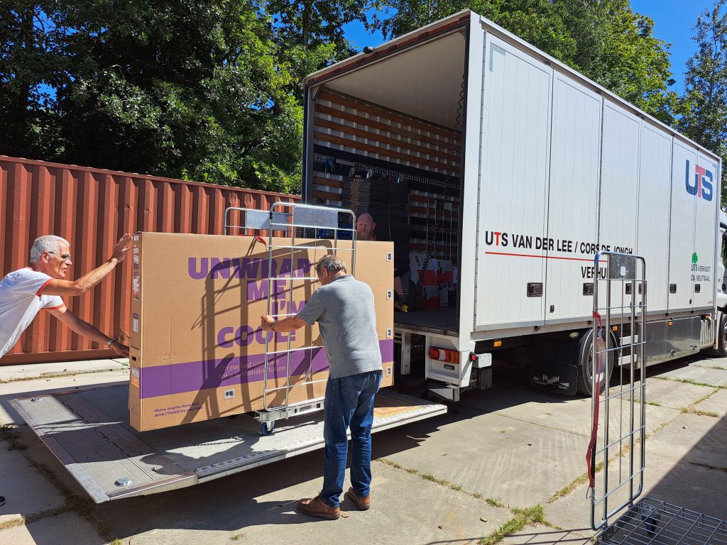 UTS Utrecht sponsort transport – Stichting Corantijn