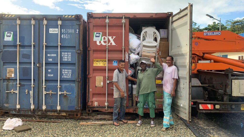 De tweede 2023 container hulpgoederen is aangekomen – Stichting Corantijn