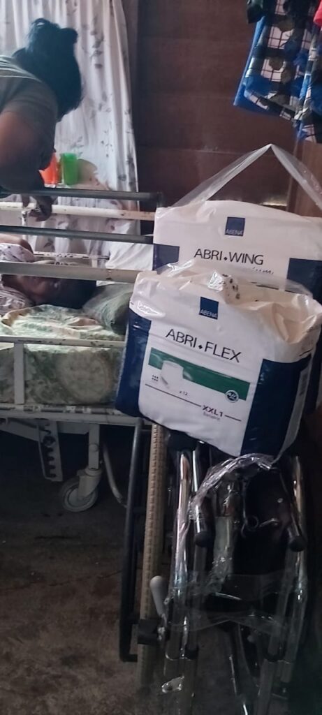 Hulp aan zieke schoonmoeder – Stichting Corantijn