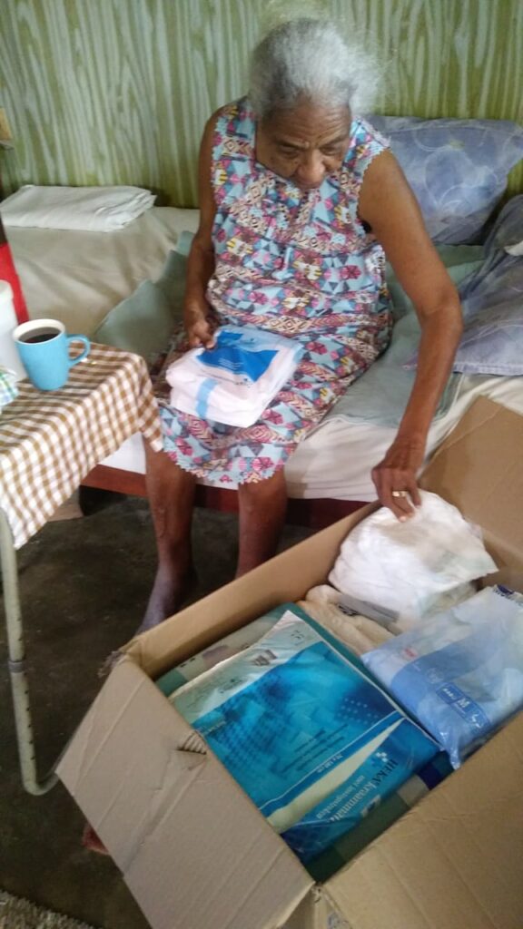 Goederen verdeeld onder zieken – Stichting Corantijn