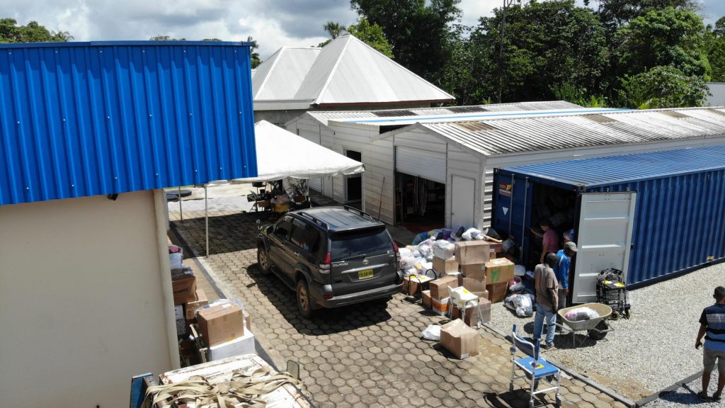 Derde 2022 container in Suriname – Stichting Corantijn