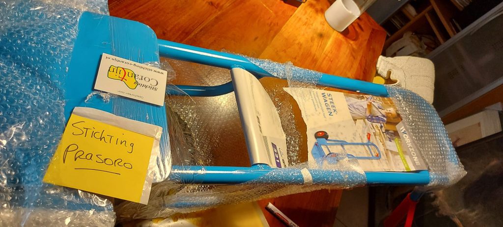 Steekwagen voor Stichting Prasoro – Stichting Corantijn