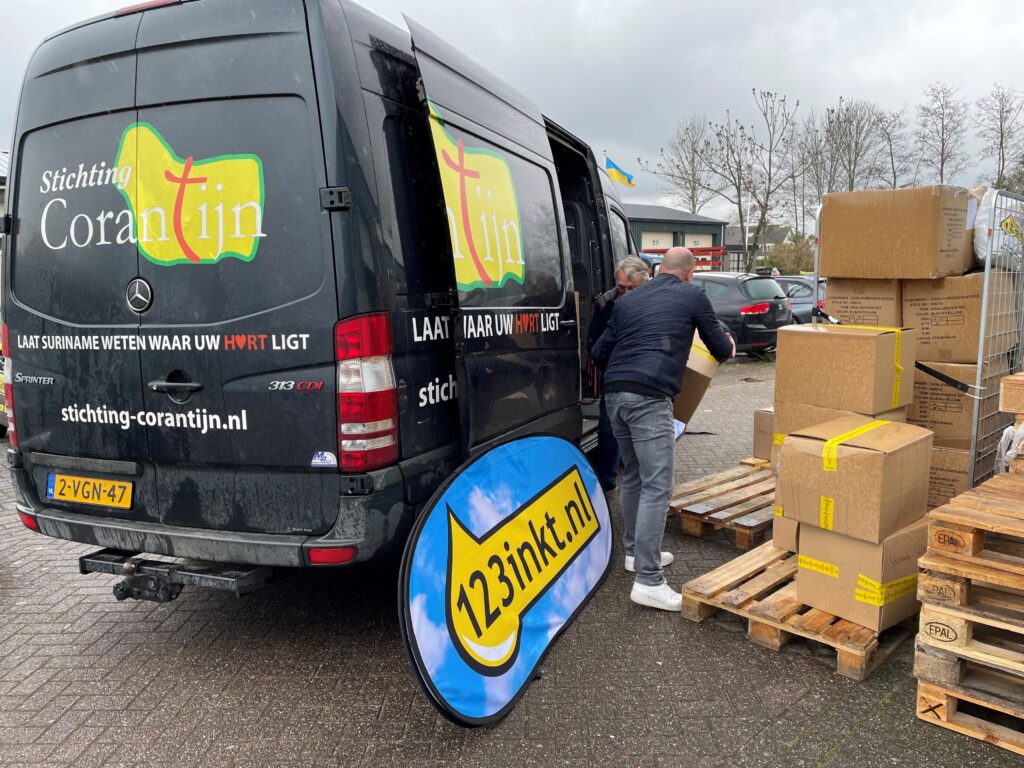 Donatie webwinkel 123inkt.nl – Stichting Corantijn