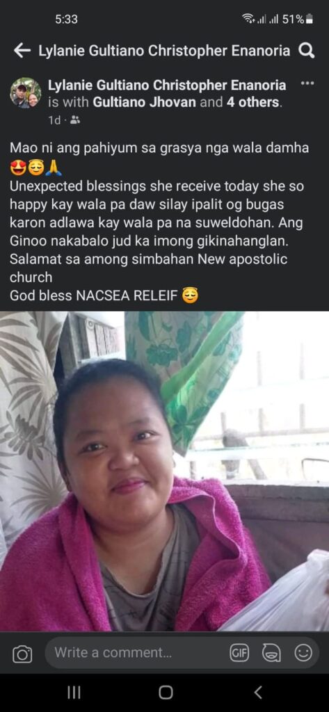 Thank you NACSEARelief! | The NAC SEA Relief Fund