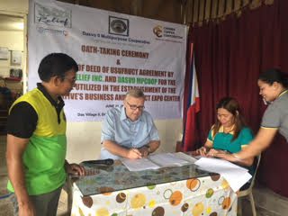 USUFRUCT AGREEMENT SIGNED | The NAC SEA Relief Fund