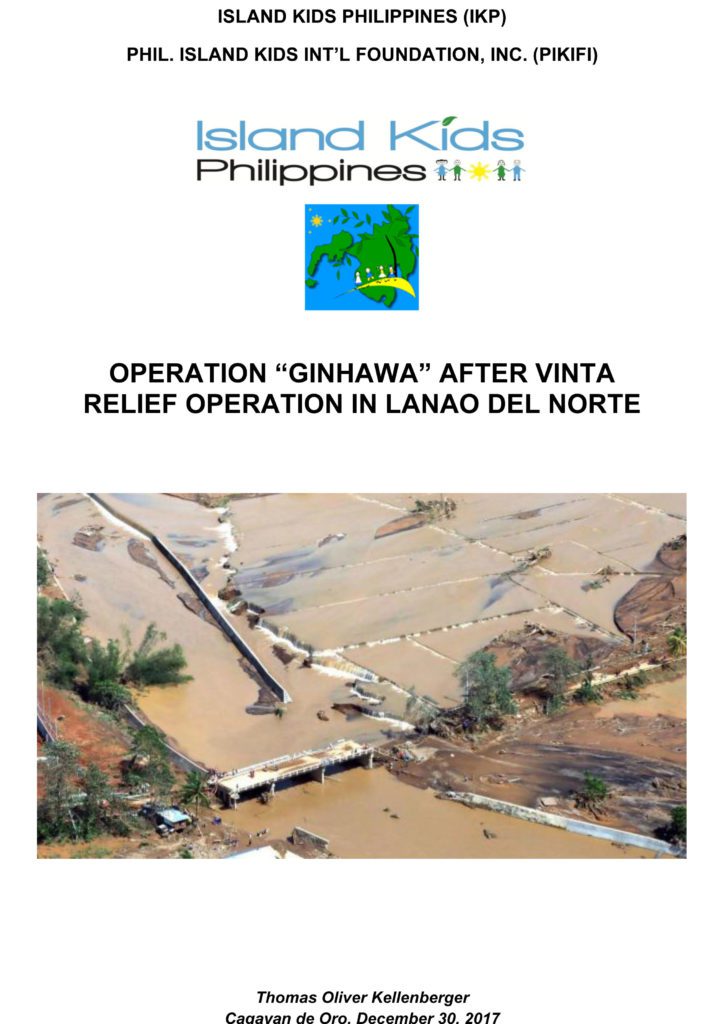 Relief operation in Lanao del Norte