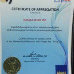 Department of Education Acknowledges NACSEARelief Partnership