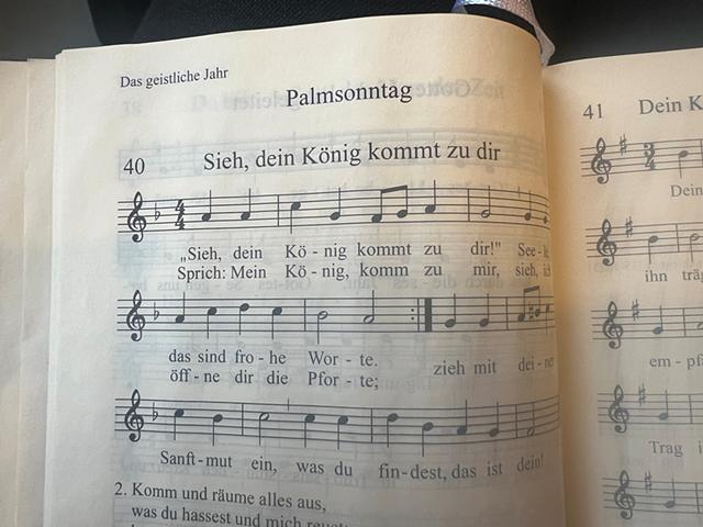 Mit offenen Herzen in den Palmsonntag
