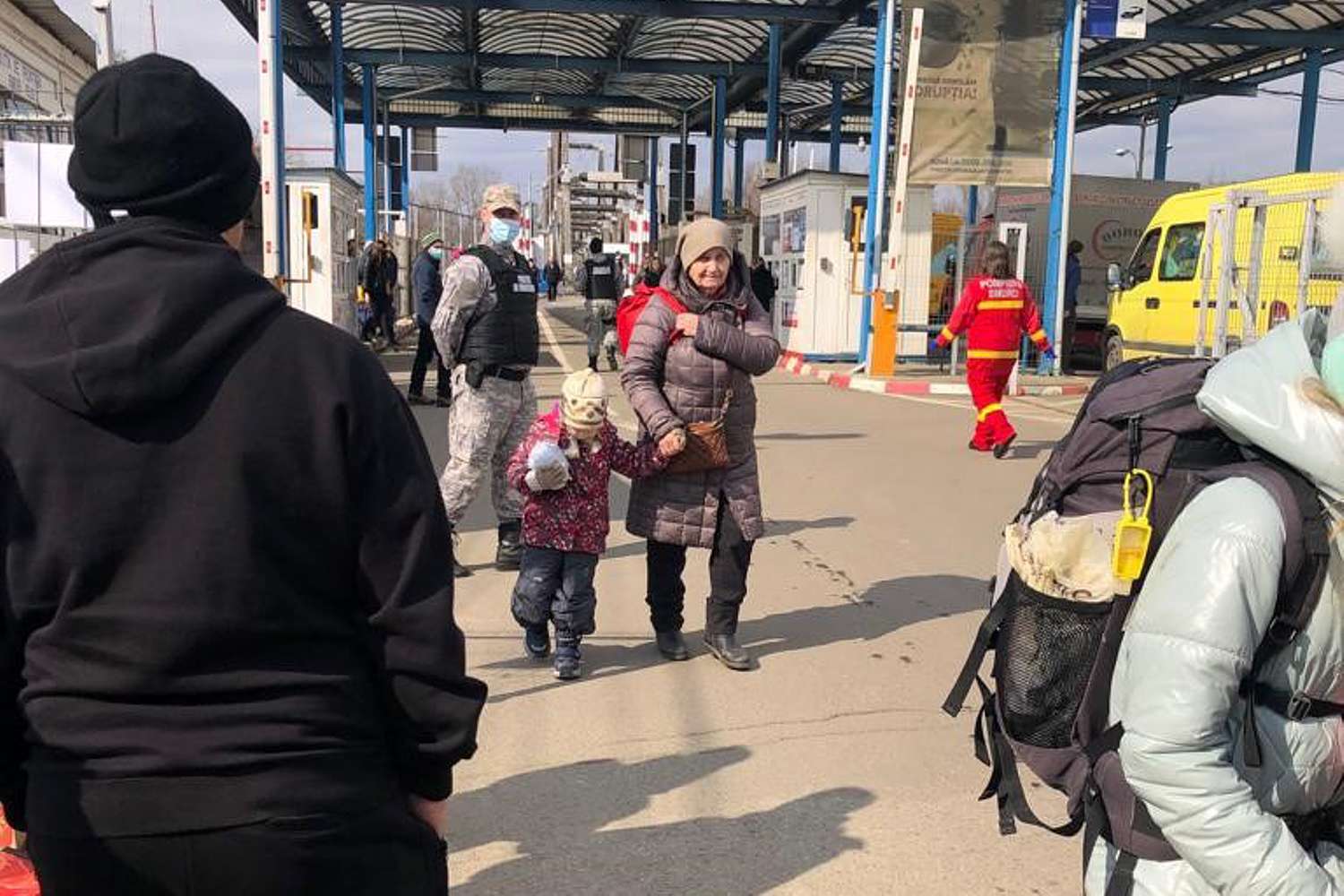 Nothilfe für ukrainische Flüchtlinge