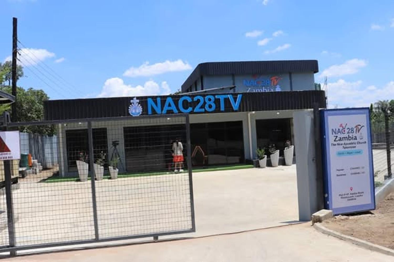 New Apostolic Church            Zambia, Malawi, Zimbabwe, CONSTRUCTION  OF  THE NAC28TV STUDIO COMPLETED