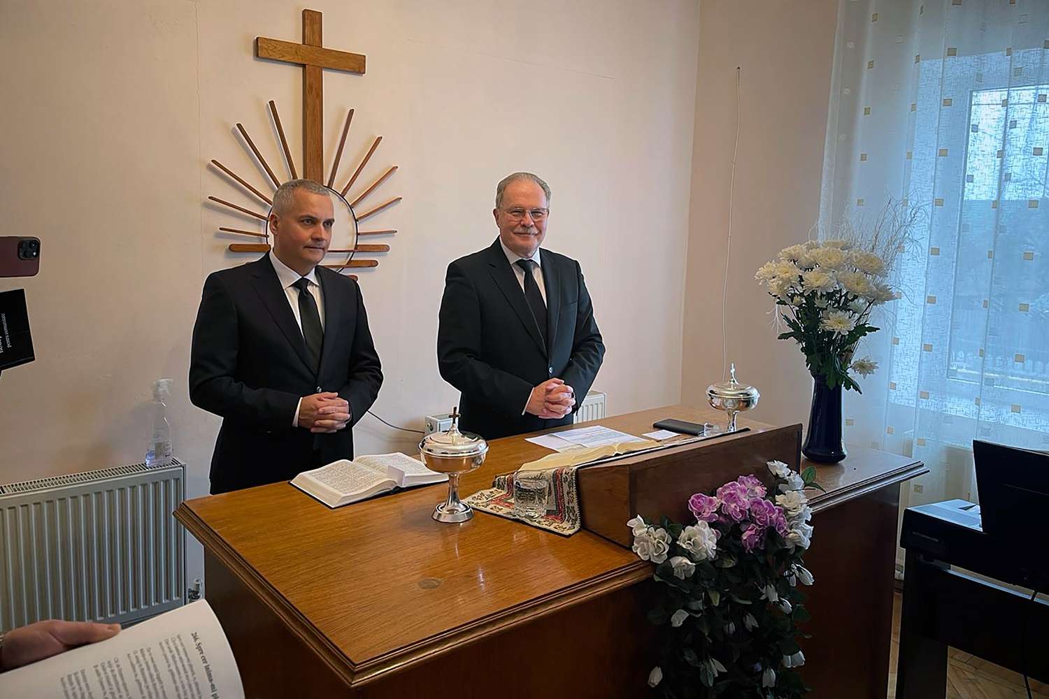 Vizita Apostolului Districtual Jürg Zbinden și a ajutorului de Apostol Districtual Thomas Deubel în Republica Moldova