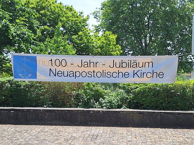 100 Jahre Neuapostolische Gemeinde Romanshorn / Jubiläumsanlass in der Alten Kirche