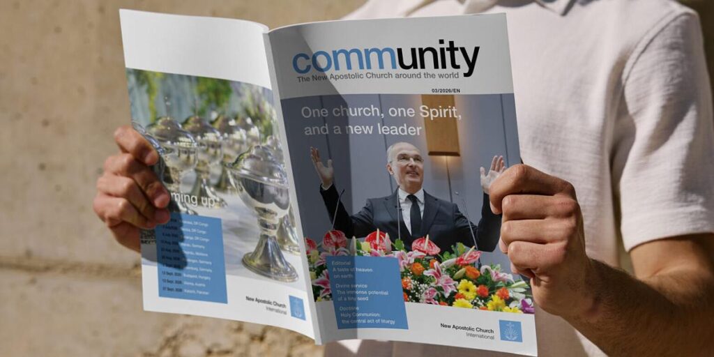 community 3/2026: One church, one Spirit, and a new leader