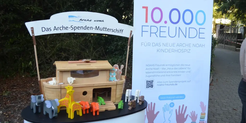 Aus Spenden wird Zukunft: Neubau des Kinderhospiz Arche Noah hat begonnen